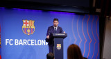 Lionel Messi se despidió del Barcelona, EFE	