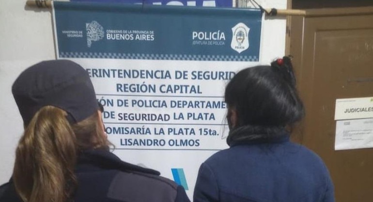 Detención de mujer en cárcel de La PLata