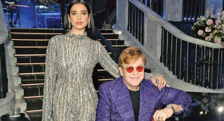 Elton John y Dua Lipa lanzan juntos el tema "Cold Heart"