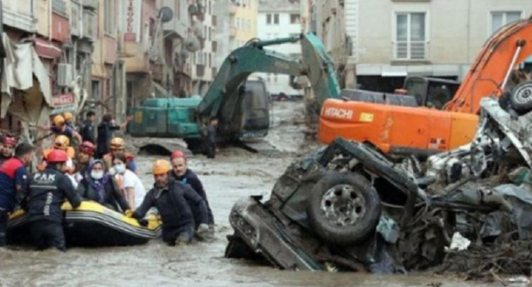 Inundaciones en Tuquía