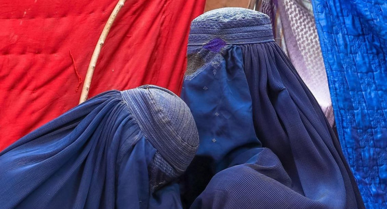 Mujeres en Afganistán. EFE.