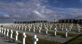 Islas Malvinas, cementerio de Darwin, NA