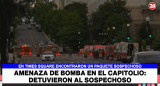 Amenaza de bomba en el Capitolio, Washington, Estados Unidos, Canal 26