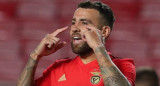 Nicolás Otamendi en el Benfica