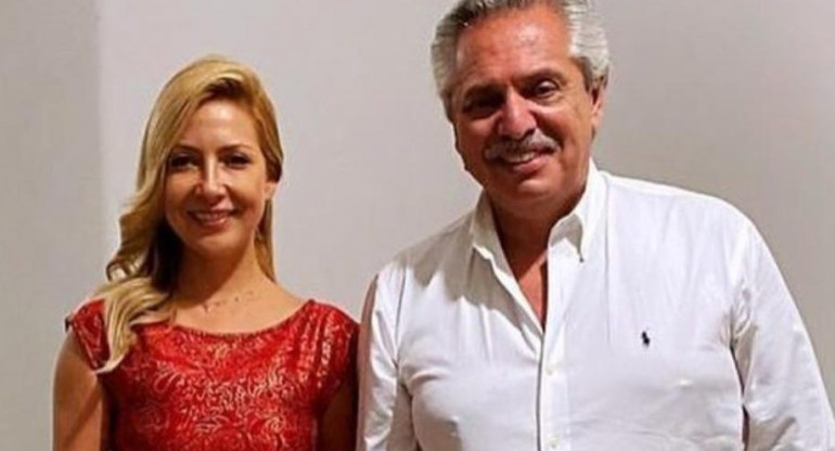 Alberto Fernández y Fabiola Yañez