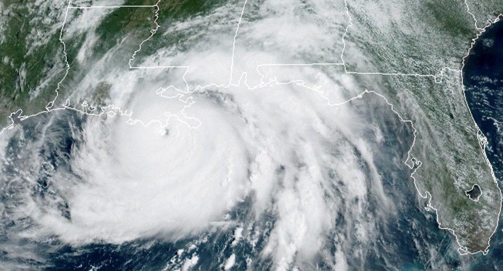 Huracán Ida, imagen satelital, Estados Unidos, Reuters