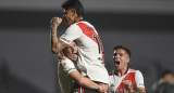 Sarmiento de Junín y River en el estadio "Eva Perón", por la novena fecha del torneo de la Liga Profesional. Foto NA	