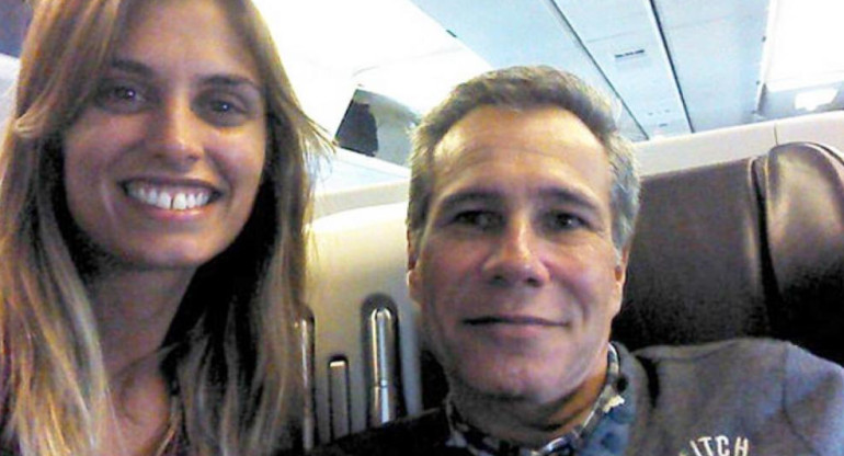 Florencia Cocucci y Alberto Nisman, NA