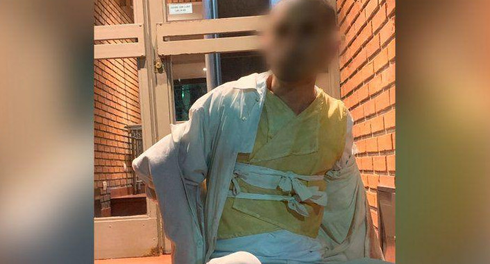 Paciente psiquiátrico detenido en Colegiales con un arsenal