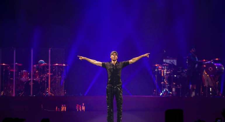 Enrique Iglesias, cantante. Foto: EFE.