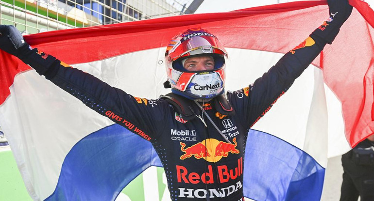 Max Verstappen, Red Bull, Fórmula 1, festejo, NA