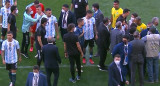 Selección Argentina vs. Selección de Brasil, suspensión, NA