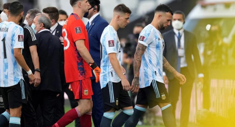 Selección Argentina tras el escándalo en Brasil