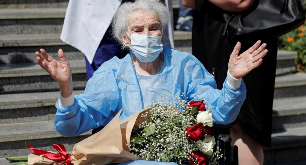 Una mujer de 111 años superó el coronavirus en Georgia, EFE