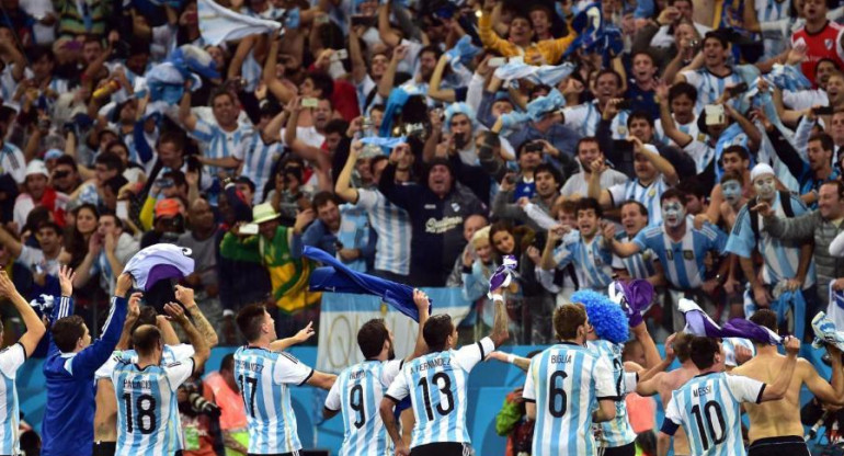 Hinchas Selección Argentina