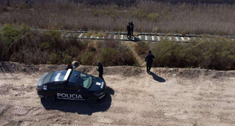 Accidente de un joven con un tren en Mendoza, Gentileza Los Andes