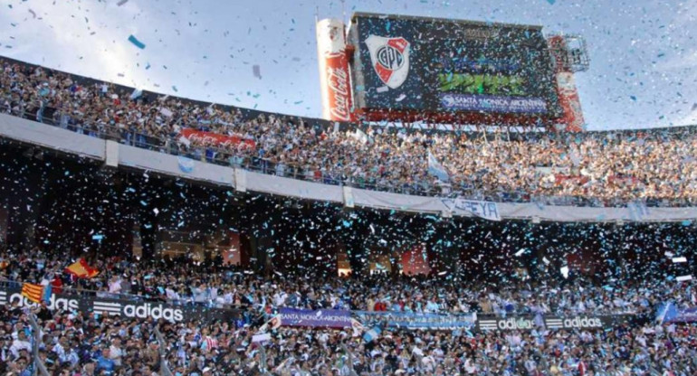 Estadio de River Plate, Monumental, canchas, fútbol, hinchada argentina, NA