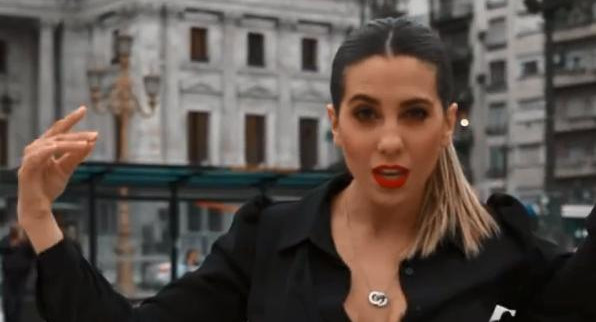 Video de Cinthia Fernández frente al Congreso