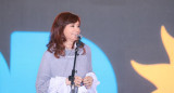 Cristina Kirchner en cierre de campaña del Frente de Todos