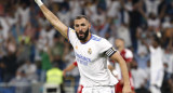 Festejo de Benzema para el Real Madrid ante el Celta por La Liga REUTERS