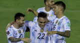 Festejo de la Selección Argentina, fútbol, NA