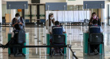 Aeropuerto de Santiago de Chile en pandemia.