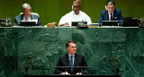 Jair Bolsonaro en la Asamblea de ONU