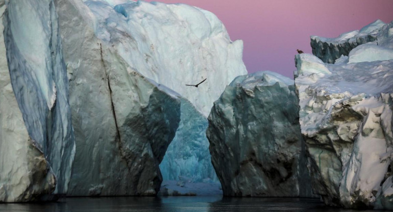 Groenlandia: impactantes imágenes del derretimiento de los glaciares 1. Reuters.