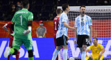 Festejo de la Selección Argentina de Futsal en el Mundial de Lituania