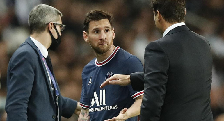 Lionel Messi, PSG, banco de suplentes, Pochettino, Reuters