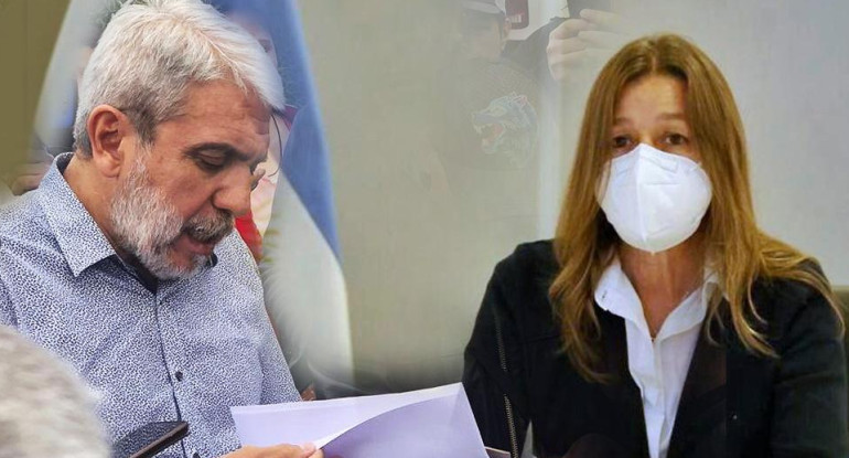 Aníbal Fernández y Sabina Frederic, Gobierno, NA