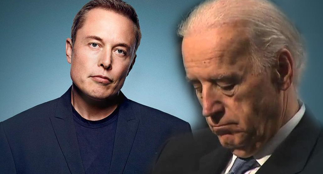 Elon Musk y Joe Biden