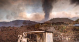 Erupción de un volcán en Canarias, EFE