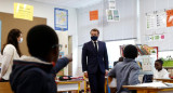 Quitan obligatoriedad de usar barbijos en las aulas en Francia