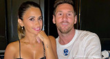 Lionel Messi y Antonela Roccuzzo. Foto: redes.