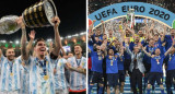 Argentina e Italia, campeones Copa América y Eurocopa, NA