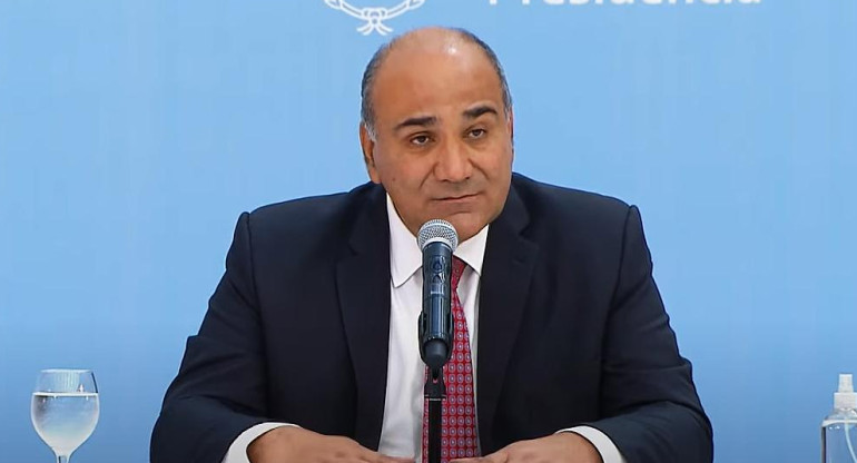 Juan Manzur, jefe de Gabinete, Gobierno, Foto captura video