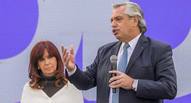 Cristina Kirchner y Alberto Fernández, Gobierno, NA