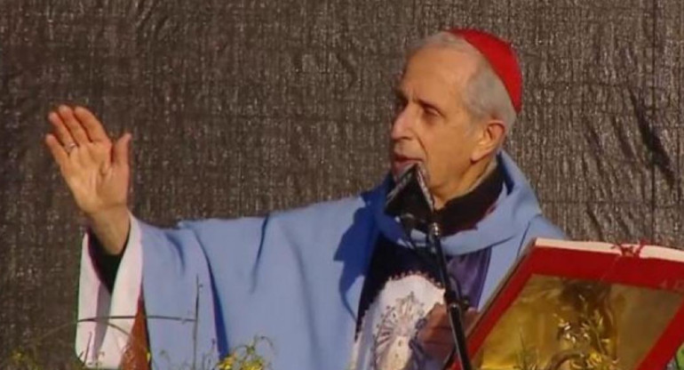 Cardenal primado de la Argentina y arzobispo de Buenos Aires, Mario Poli, NA