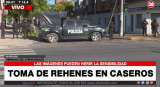 Toma de rehenes en Caseros, CANAL 26