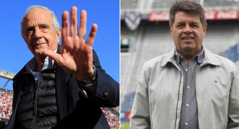 Presidentes de River y Vélez, fútbol argentino, NA