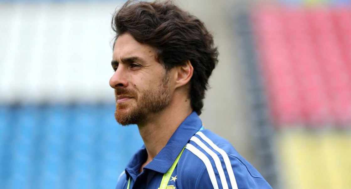 Pablo Aimar. Foto: Twitter @Argentina.