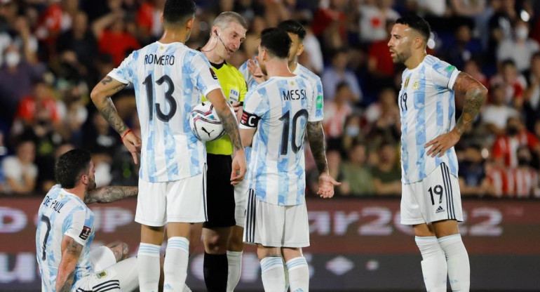 Argentina vs Paraguay, Eliminatorias, EFE