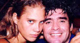 Diego Maradona y Mavys Álvarez