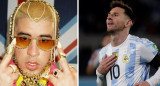 Bad Bunny y Lionel Messi