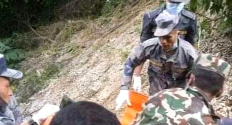 Trágico accidente de micro en Nepal, foto BBC News