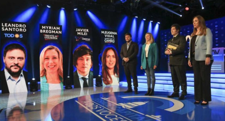 Debate candidatos a diputados por la Ciudad de Buenos Aires, NA