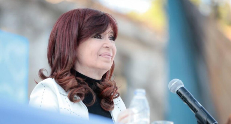 Cristina Kirchner en la ex Esma, foto presidencia