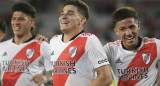 Julián Álvarez, festejo de River, NA