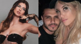  China Suárez, Wanda Nara y Mauro Icardi